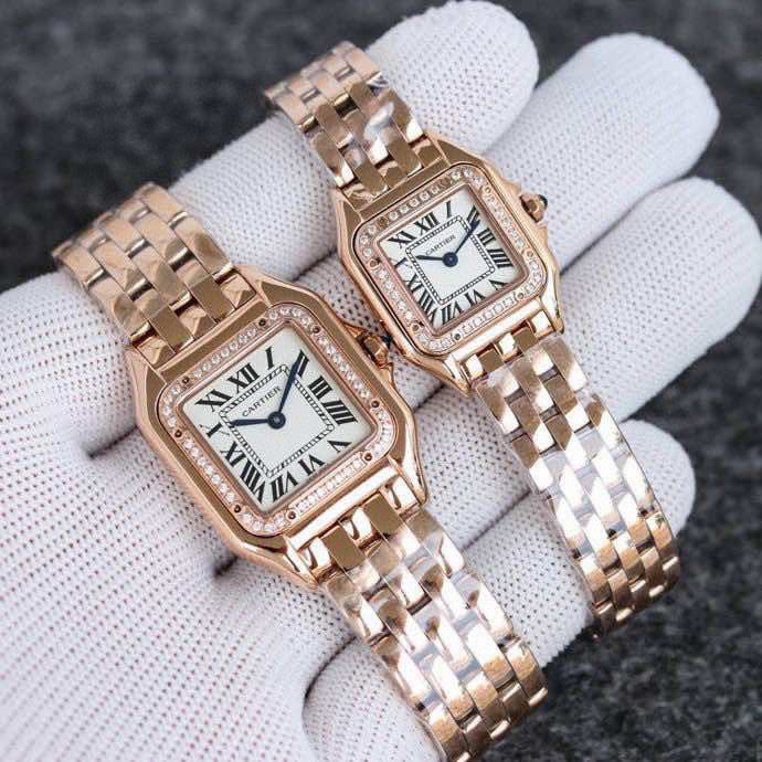 Super Clone | AF Factory Panthère Watch All Sizes Model Rose Gold Diamond Bracelet