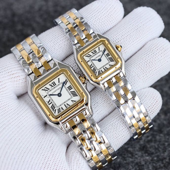 Super Clone | AF Factory Panthère Watch All Sizes Model Two-Tone Bracelet