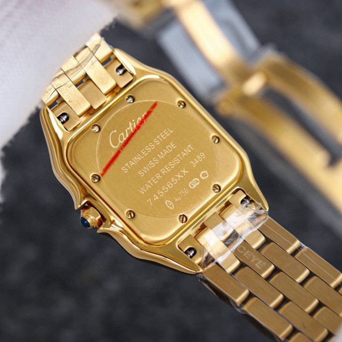 Super Clone | AF Factory Panthère Watch All Sizes Model Yellow Gold Diamond Bracelet
