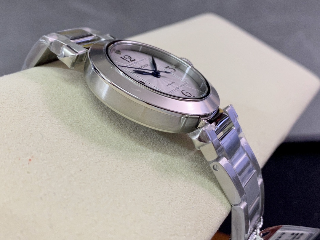 Pasha De Cartier 41mm Automatic Stainless Steel Watch