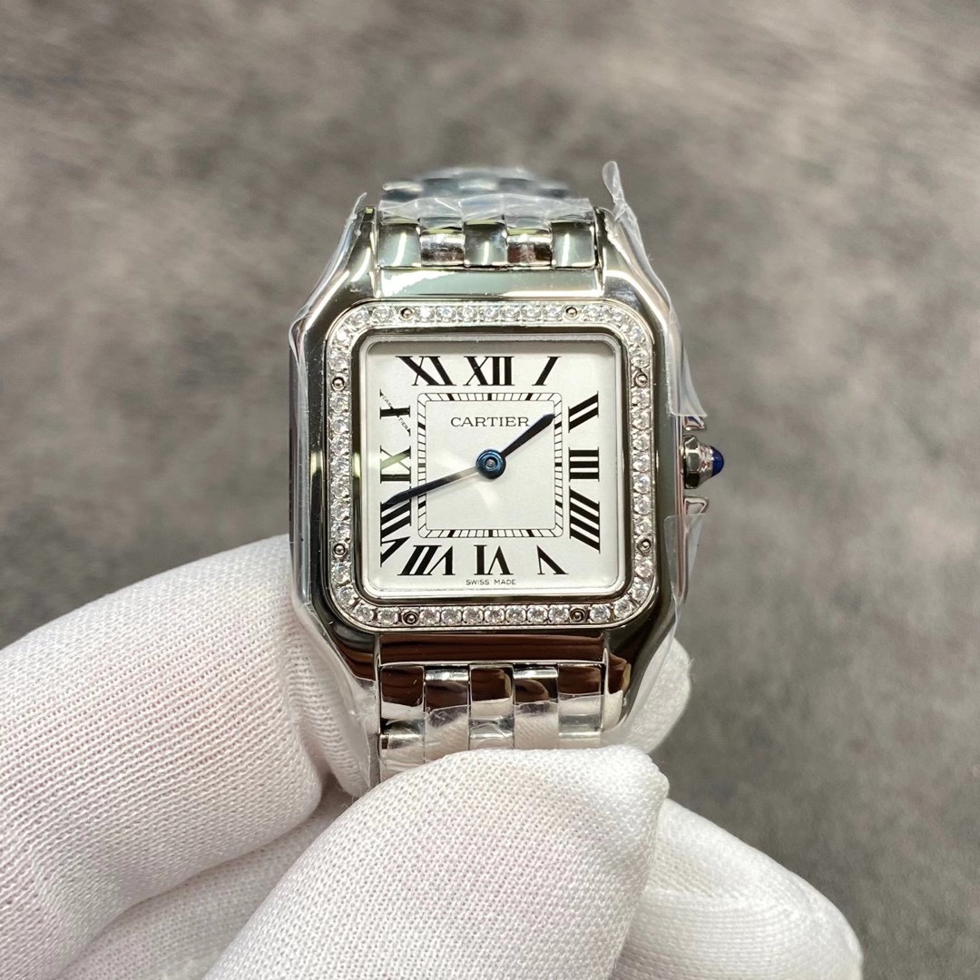 Super Clone | AF Factory Panthère Watch All Sizes Model Steel Diamond Case