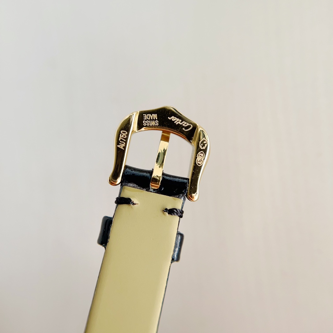 Baignoire Mini Quartz Silver Dial Ladies Watch