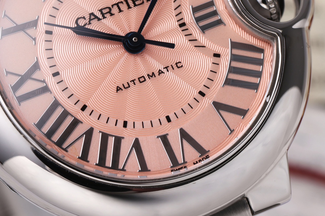 Ballon Bleu 28mm Ladies SS Quartz Pink Dial