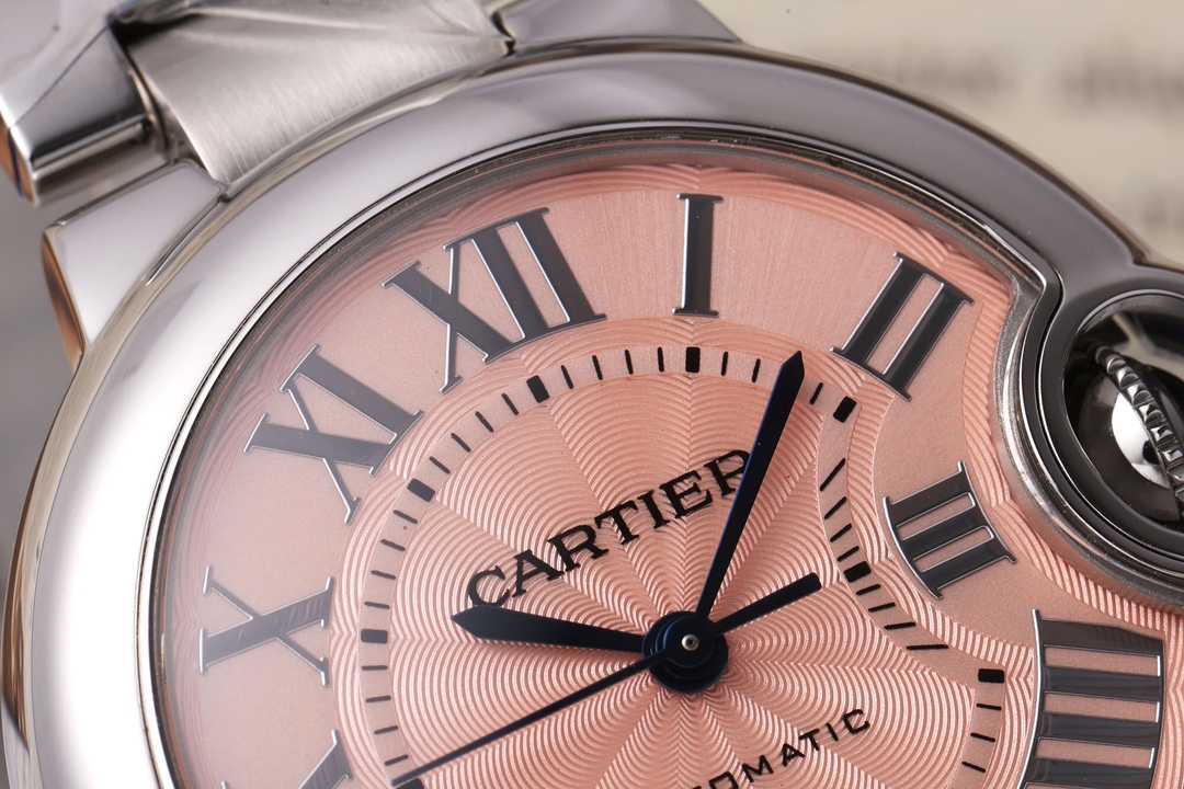 Ballon Bleu 28mm Ladies SS Quartz Pink Dial