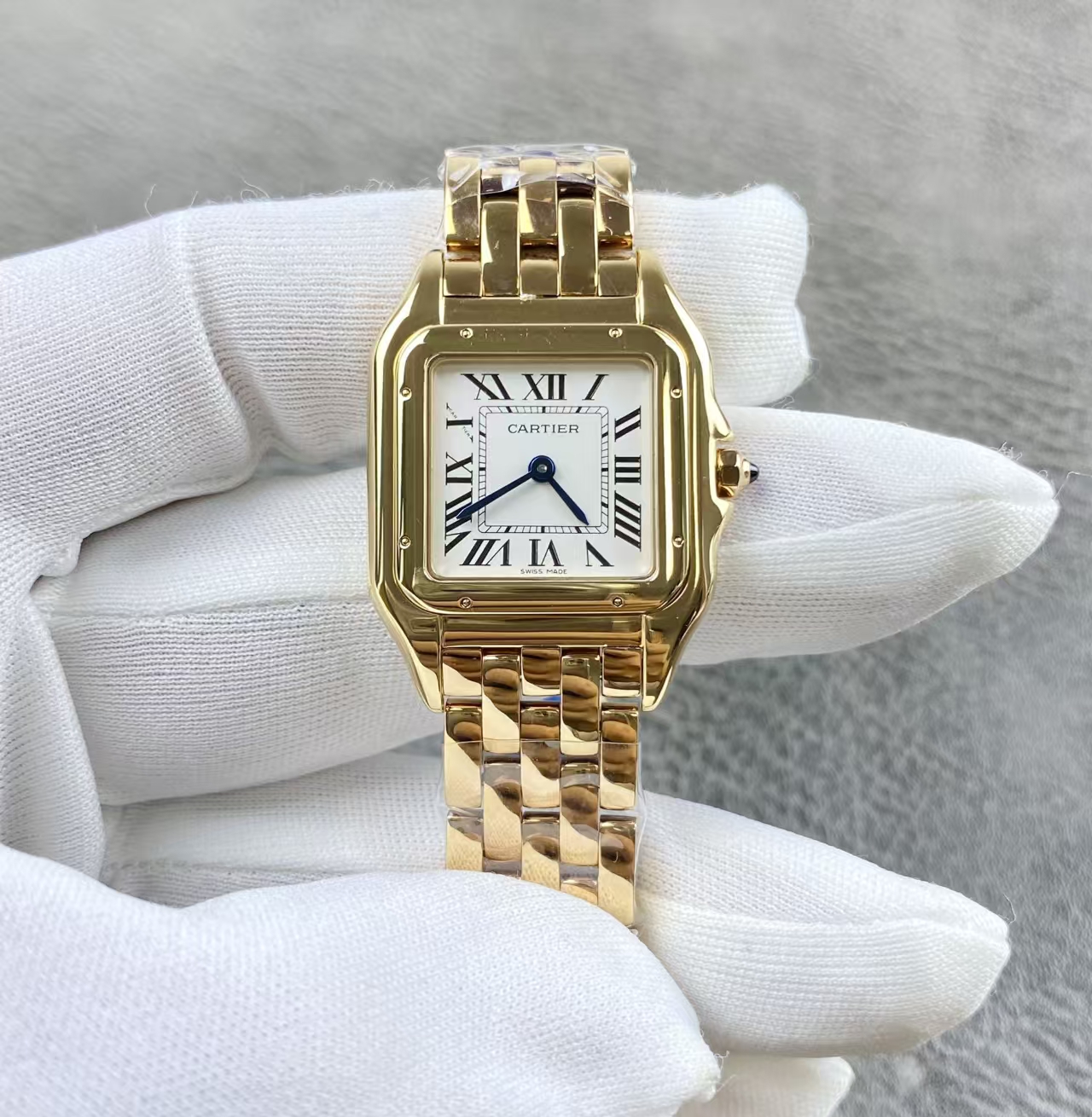 Super Clone | AF Factory Panthère Watch All Sizes Model Yellow Gold Bracelet