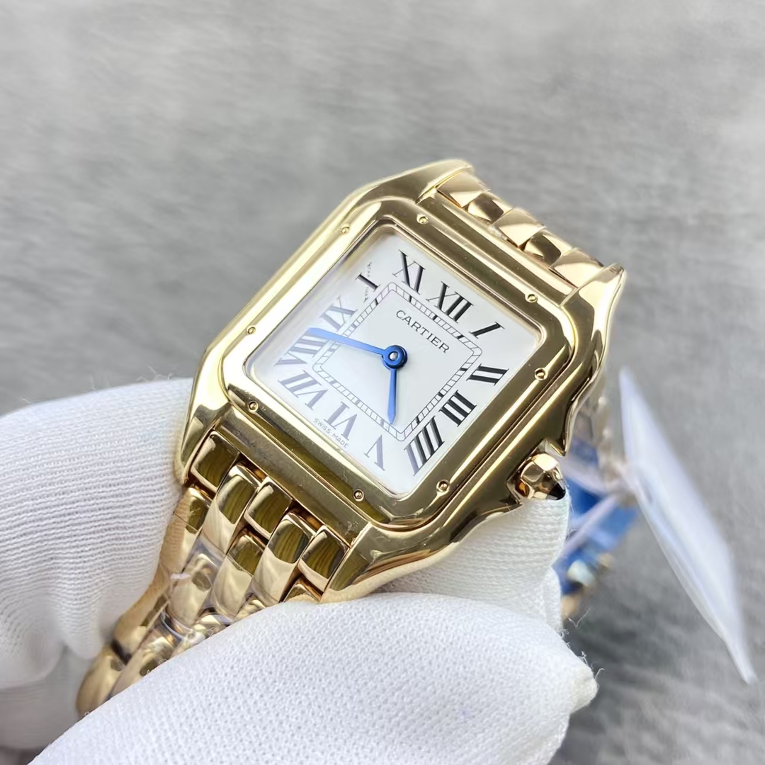 Super Clone | AF Factory Panthère Watch All Sizes Model Yellow Gold Bracelet