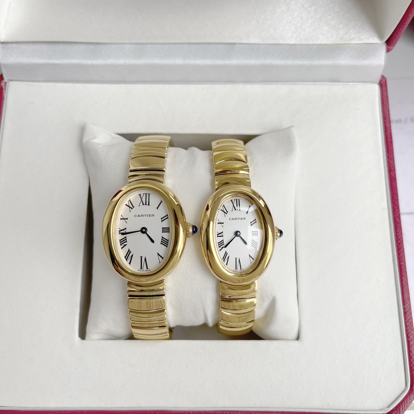 BBA Factory | Baignoire watch Quartz movement | Yellow gold