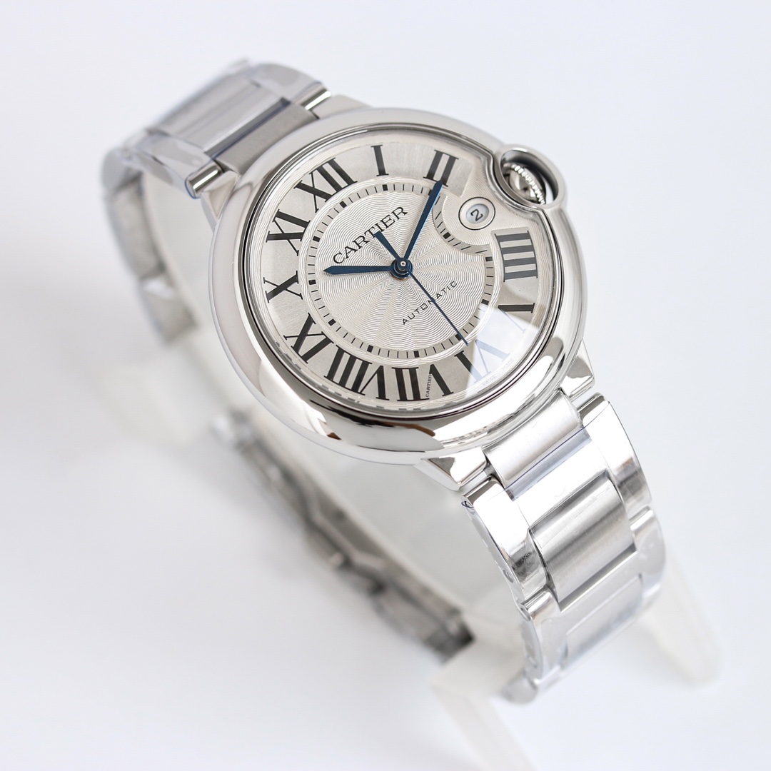 AF Super Clone | White Dial Steel Bracelet | 36mm with Date