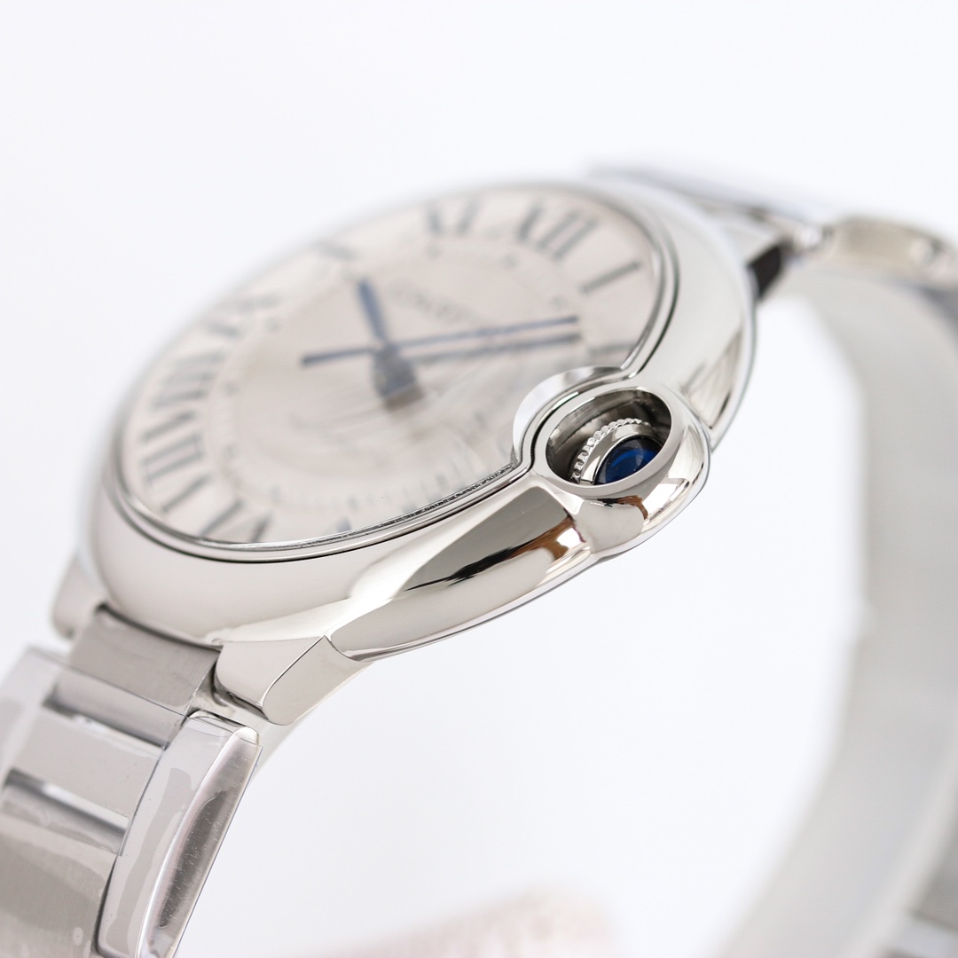 AF Super Clone | White Dial Steel Bracelet | 36mm with Date