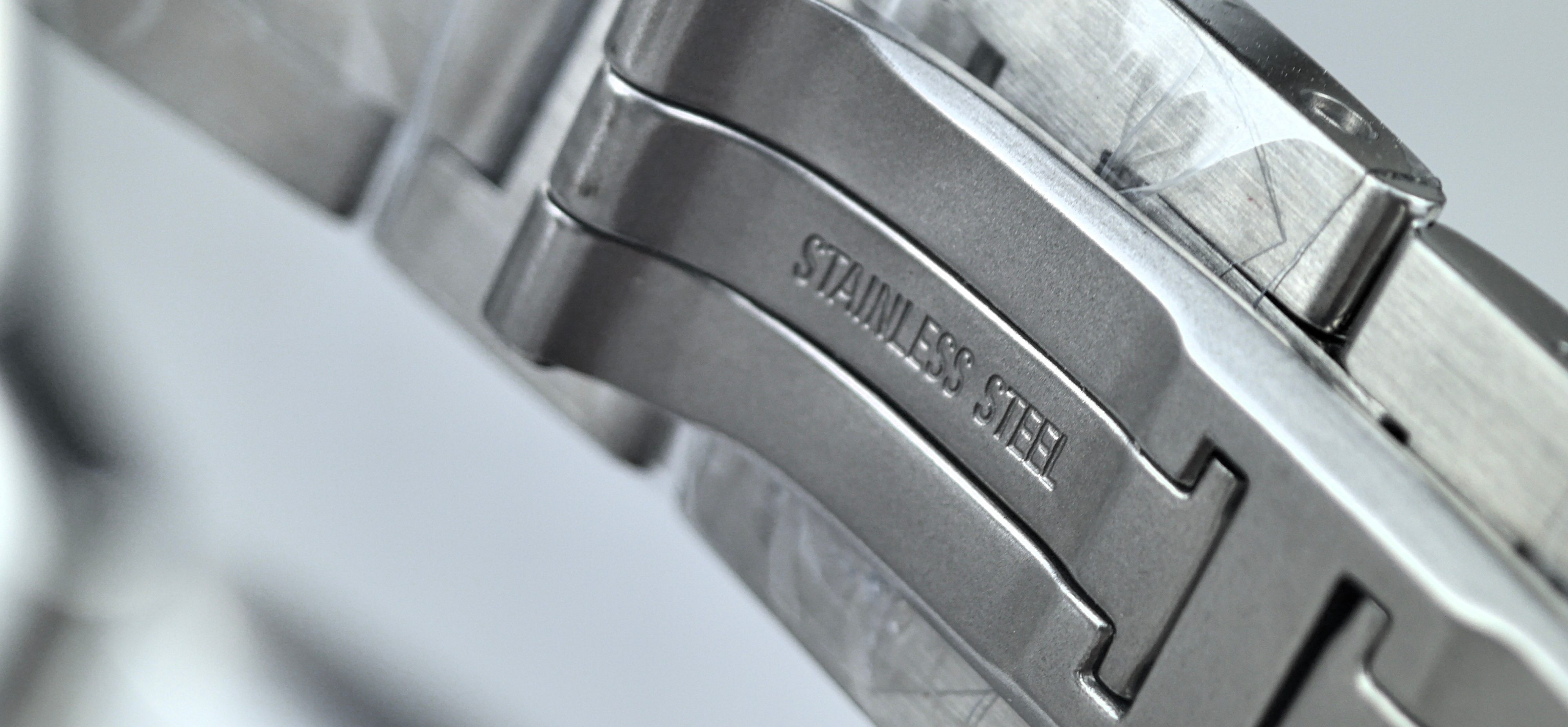 AF Super Clone | White Dial Steel Bracelet | 36mm with Date