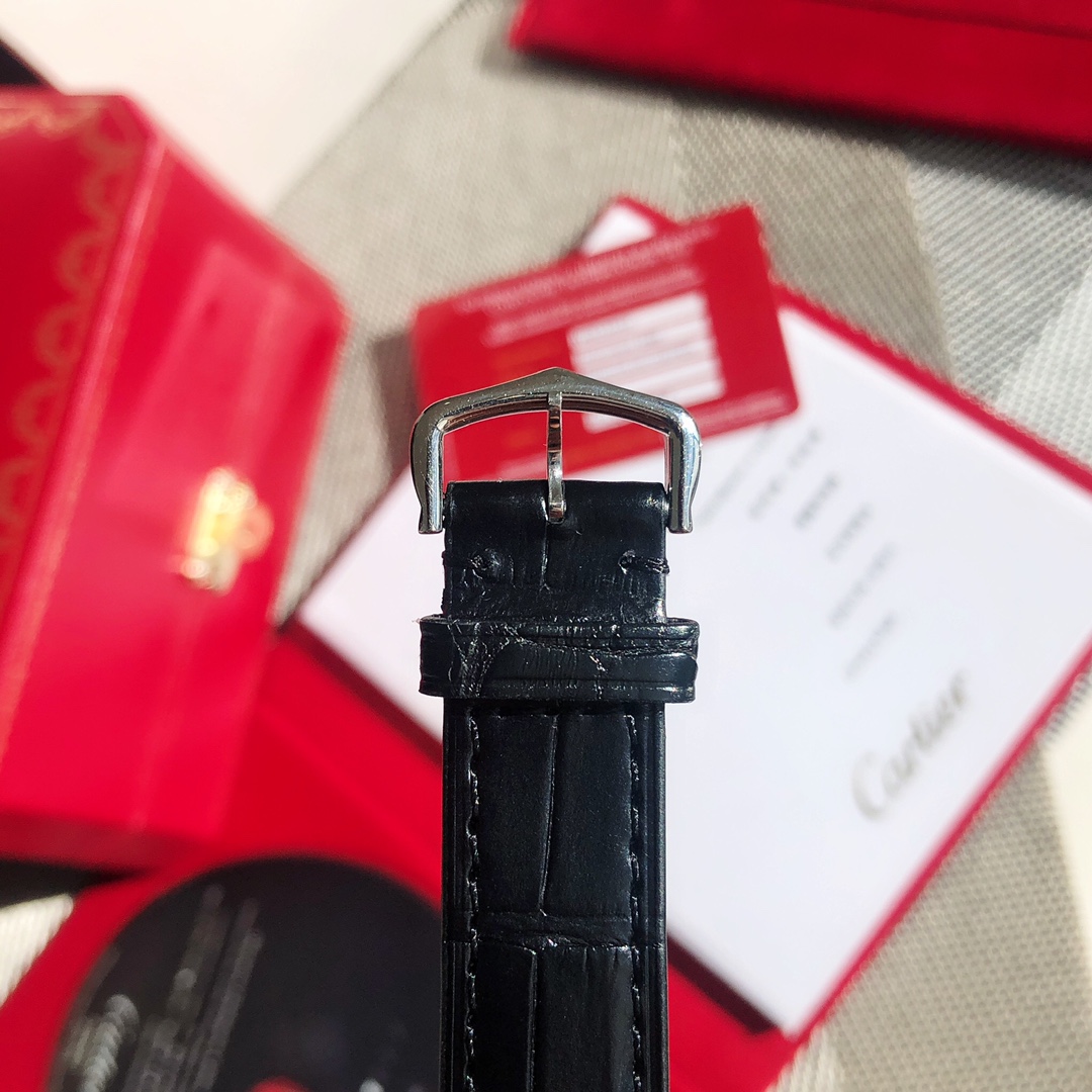 Super Clone | F1 Factory Santos-Dumont Watch All Sizes Model Steel Case Black Strap