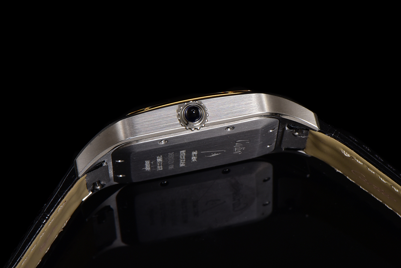 Super Clone | F1 Factory Santos-Dumont Watch All Sizes Model Two-Tone Case Black Strap