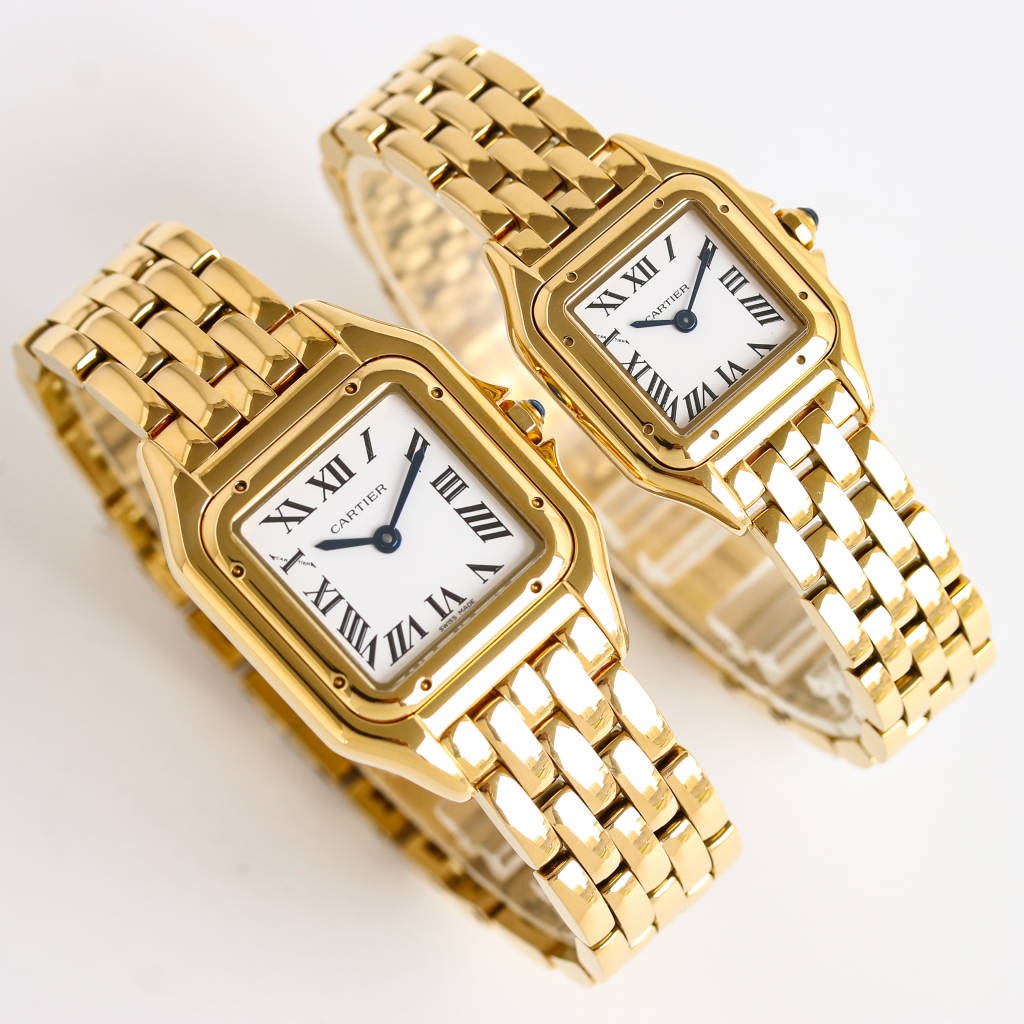 Super Clone | AF Factory Panthère Watch All Sizes Model Yellow Gold Bracelet