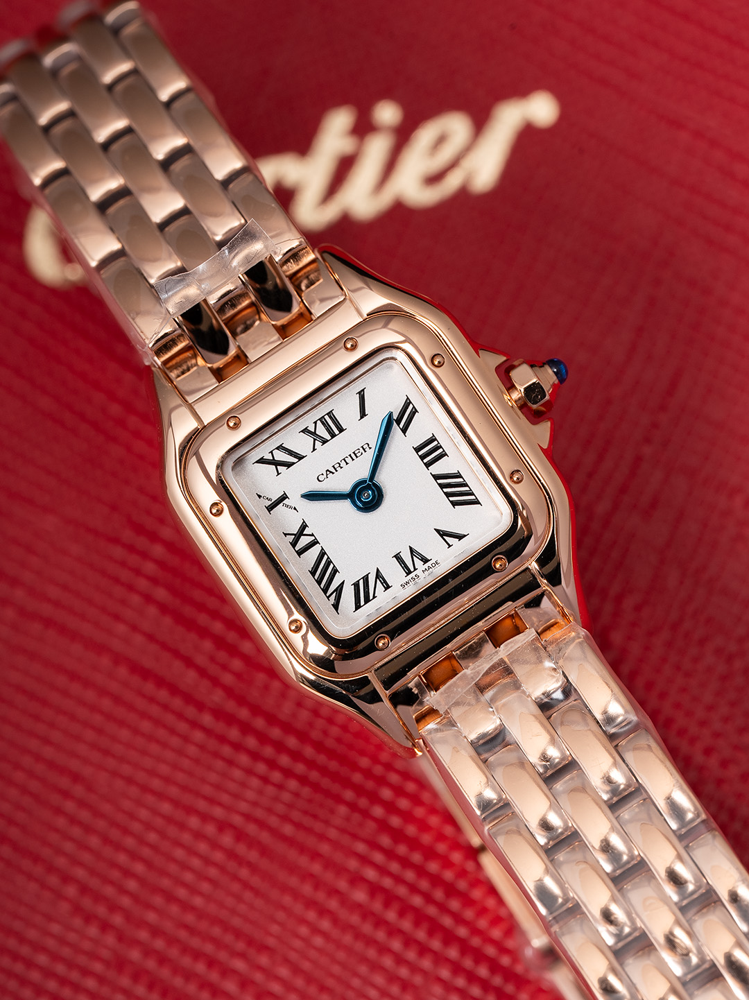 Super Clone | AF Factory Panthère Watch All Sizes Model Rose Gold Bracelet