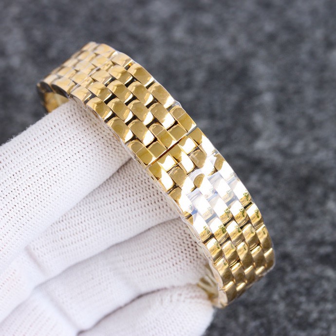 Super Clone | AF Factory Panthère Watch All Sizes Model Yellow Gold Diamond Bezel Gold Dial