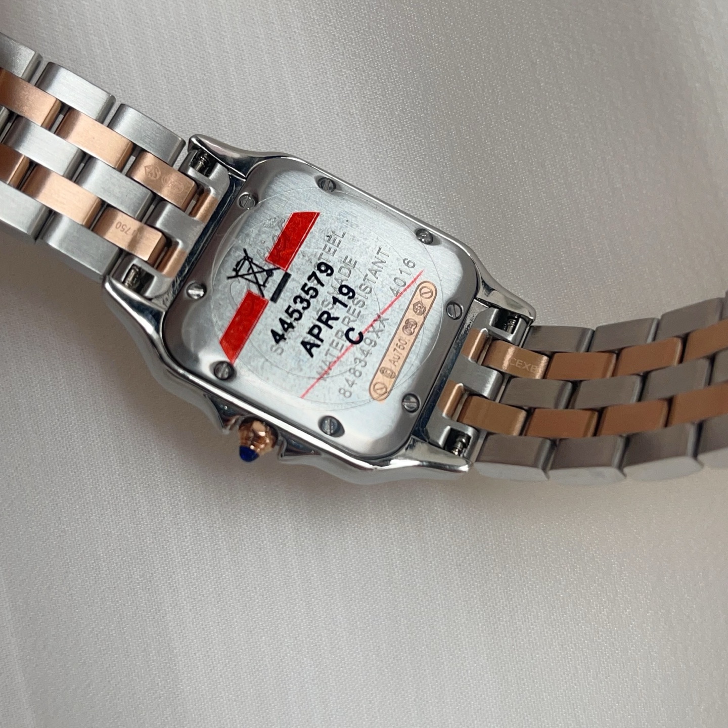 Super Clone | AF Factory Panthère Watch All Sizes Model Two-Tone Rose Gold Bracelet