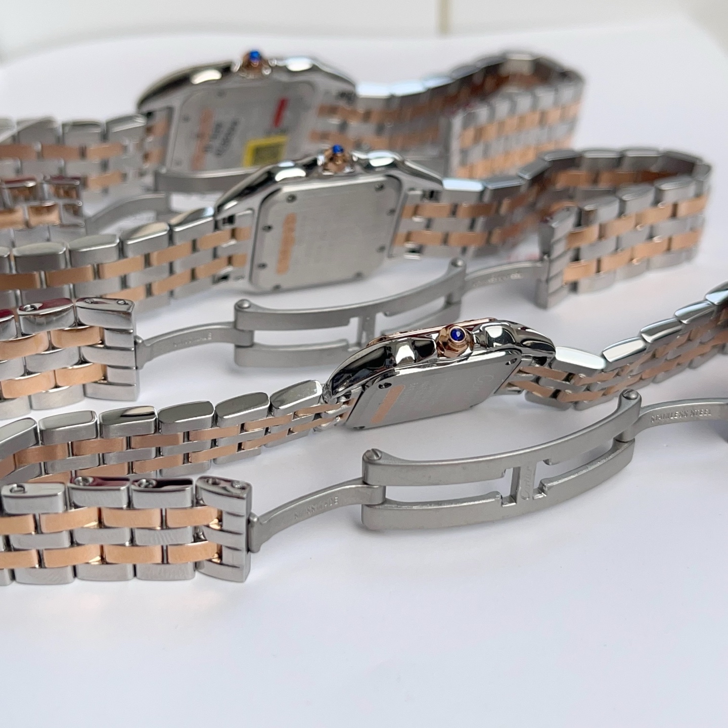 Super Clone | AF Factory Panthère Watch All Sizes Model Two-Tone Rose Gold Bracelet