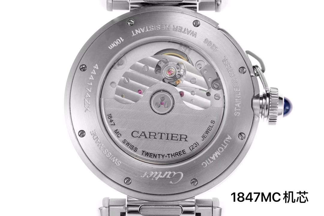 Super Clone | BV Factory Pasha Watch 41mm Model Steel Bracelet