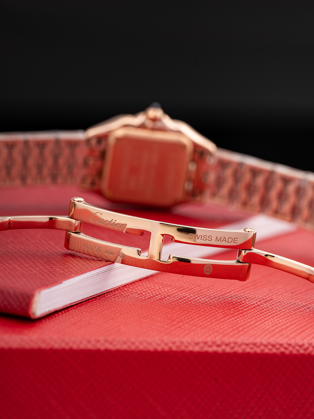 Super Clone | AF Factory Panthère Watch All Sizes Model Rose Gold Bracelet