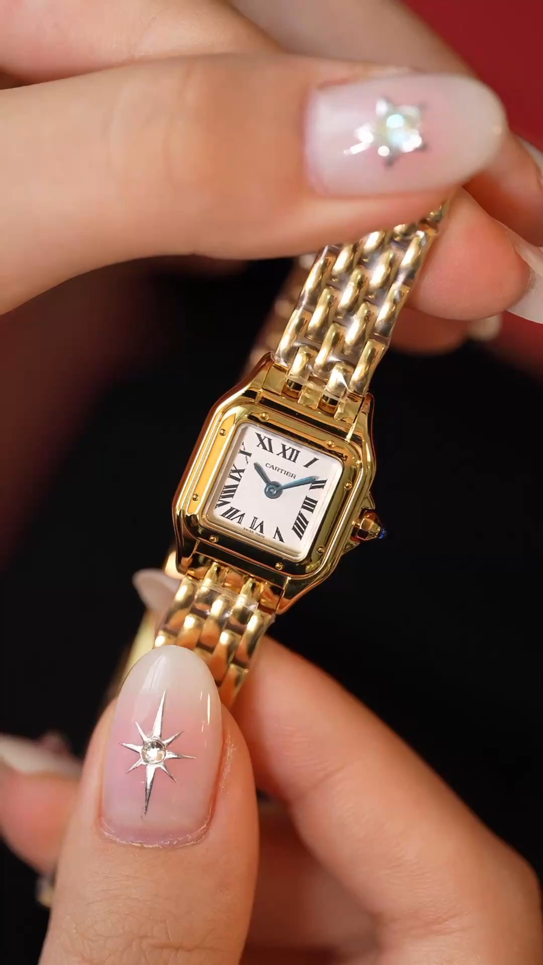 Super Clone | AF Factory Panthère Watch All Sizes Model Rose Gold Bracelet