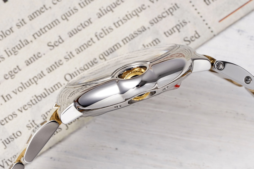 AF Factory Ballon Bleu Watch 33mm Steel Case Two-Tone Bracelet