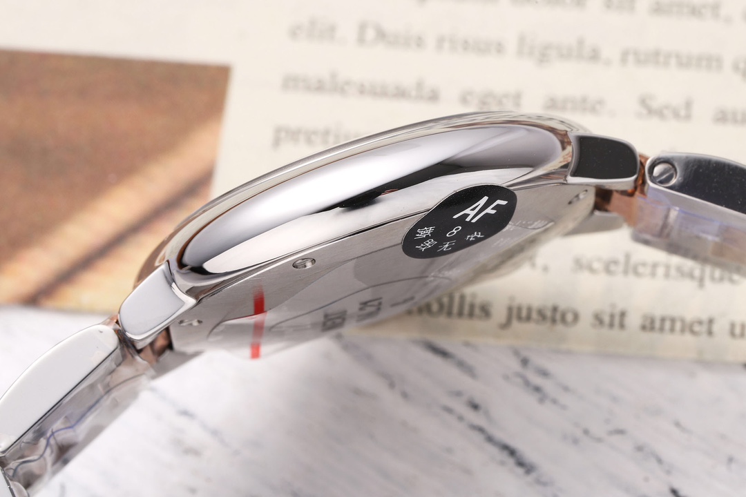 AF Factory Ballon Bleu Watch 33mm Silver Case Two-Tone Rose Gold Bracelet Diamond Dial (Multiple Options)